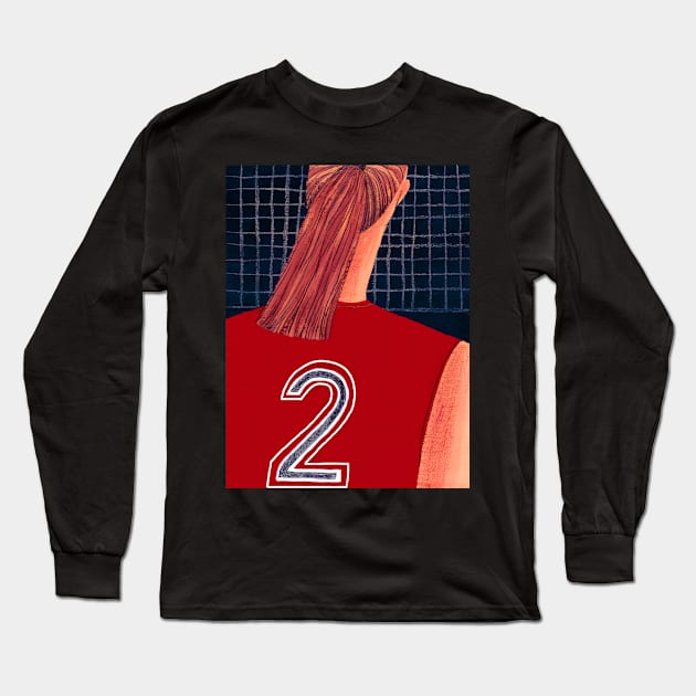 Girl #3 Long Sleeve T-Shirt by juliealex